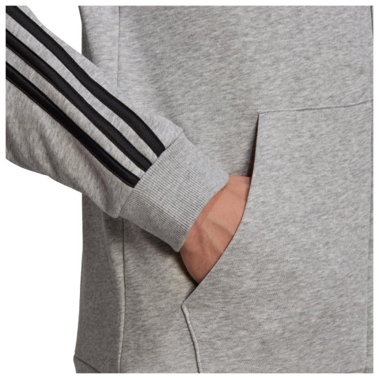 Adidas Ανδρική ζακέτα Essentials French Terry 3-Stripes Full-Zip Hoodie